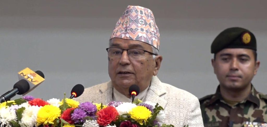 युवाहरूमा राष्ट्रसेवाजस्ता गुणहरू विकास हुनु सकारात्मक: राष्ट्रपति