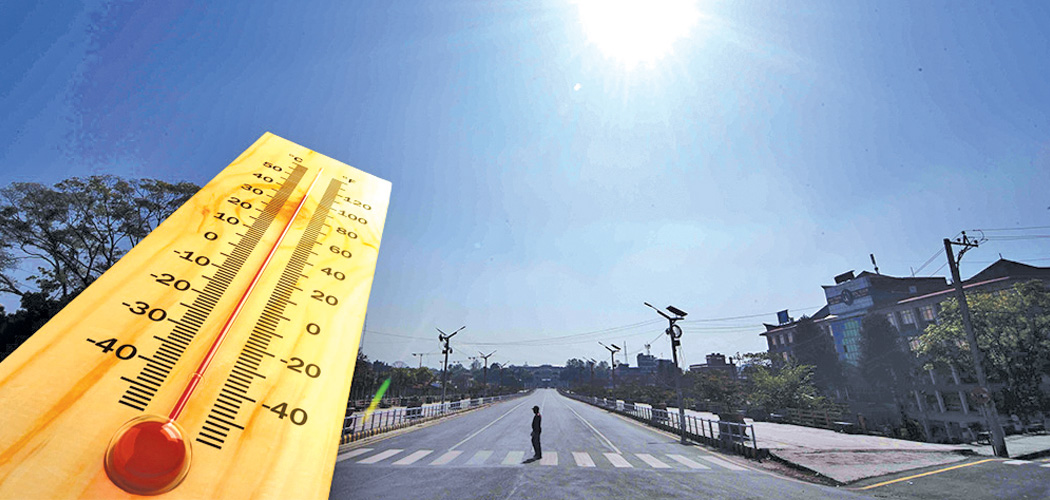 मौसम अपडेट तराईका विभिन्न ठाउँमा तापक्रम ४० डिग्री भन्दा माथि पुग्ने अनुमान