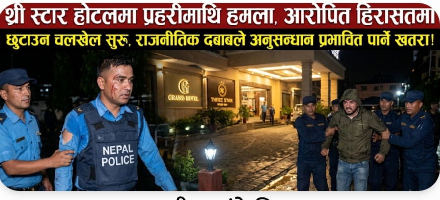 वीरगञ्जमा प्रहरीमाथि हातपात, तीन जना पक्राउ; आरोपित छुटाउन राजनीतिक चलखेल